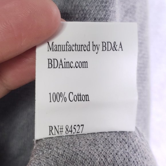 Home Depot Men's XL Gray Knit Employee Polo Shirt, Home Services XLG Cotton - Picture 6 of 6